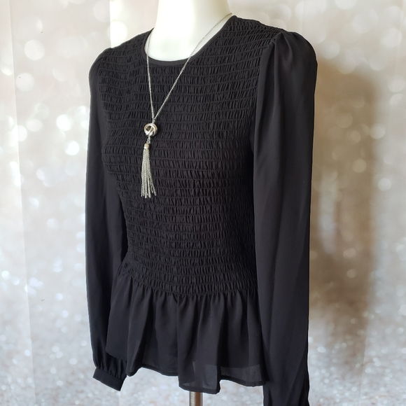 *LAST ONE* Leyden Smocked Textured Top - Picture 12 of 13